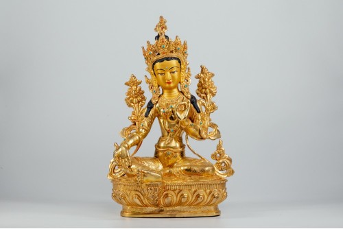 13" Golden Green Tara