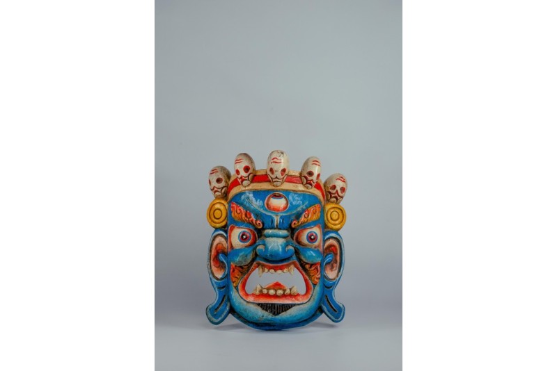 Bhairav wooden mask