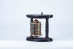 Tibetan Prayer Wheel with Tibetan Mantra and stone setting