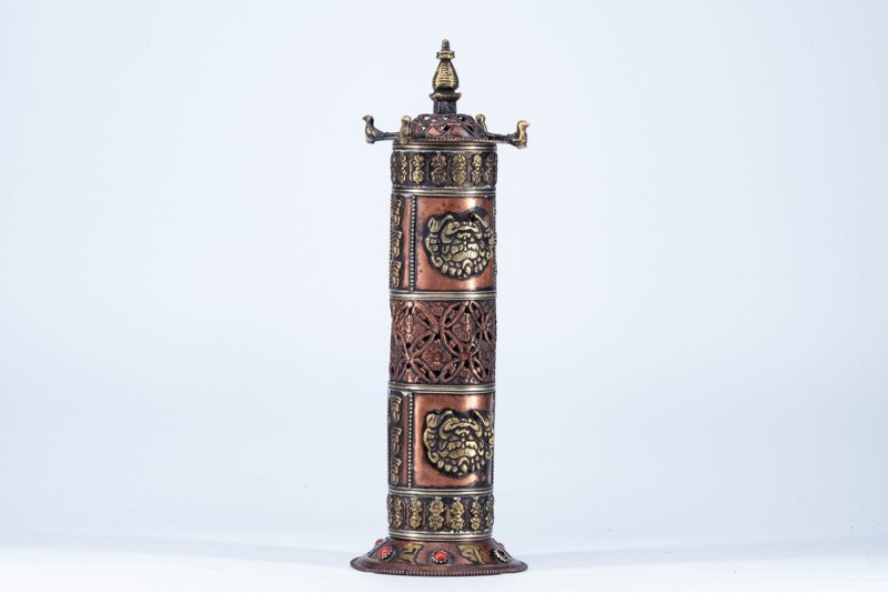 Tibetan stand incense burner